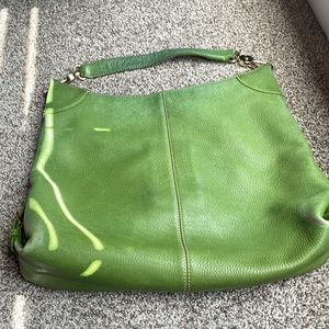 Dooney & Bourke Vintage Slouchy Hobo Green